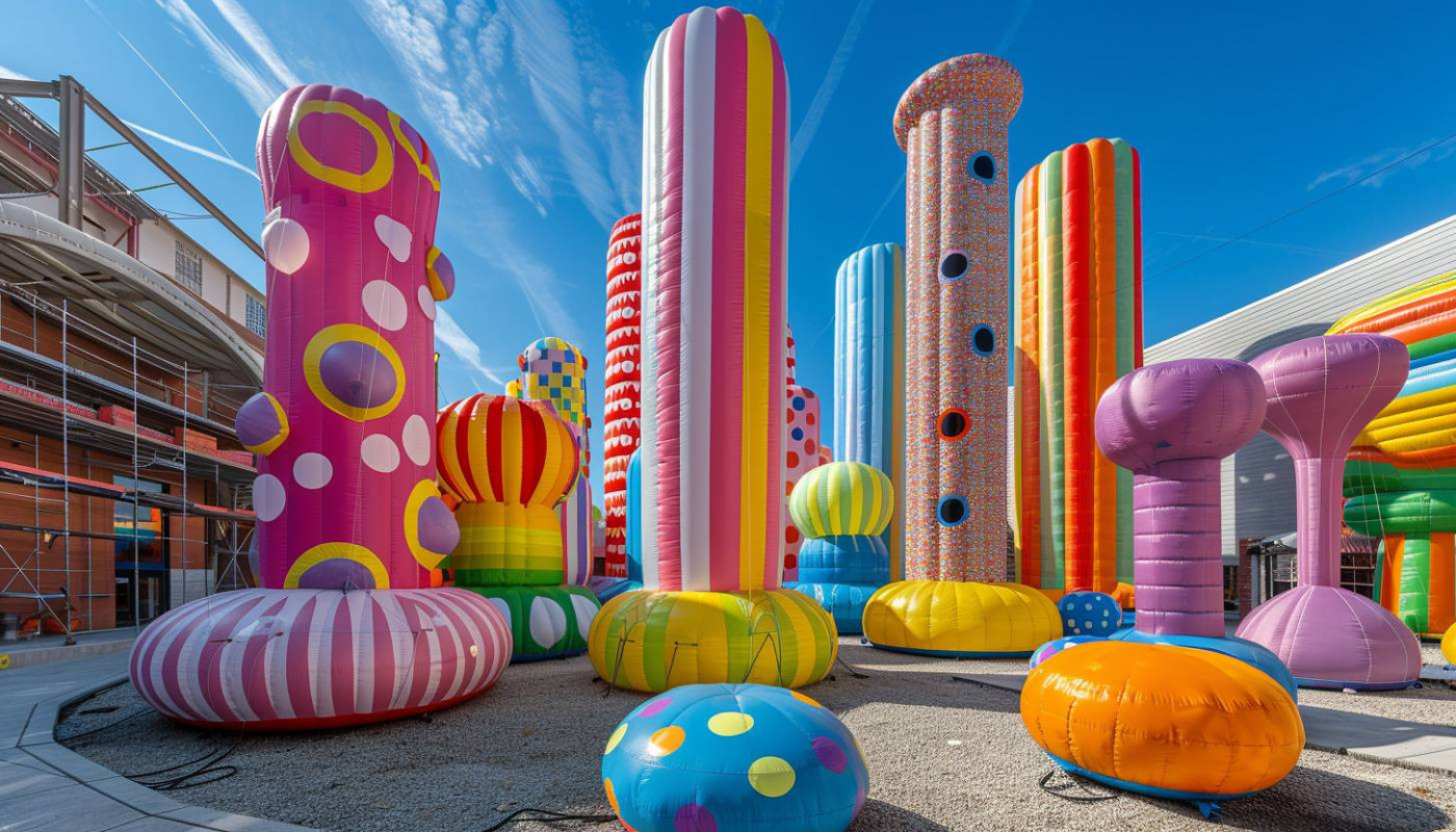 Comment les structures gonflables géantes transforment le marketing visuel