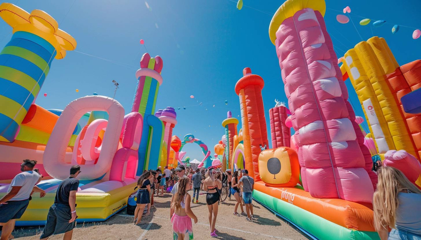 Comment les structures gonflables révolutionnent la publicité événementielle